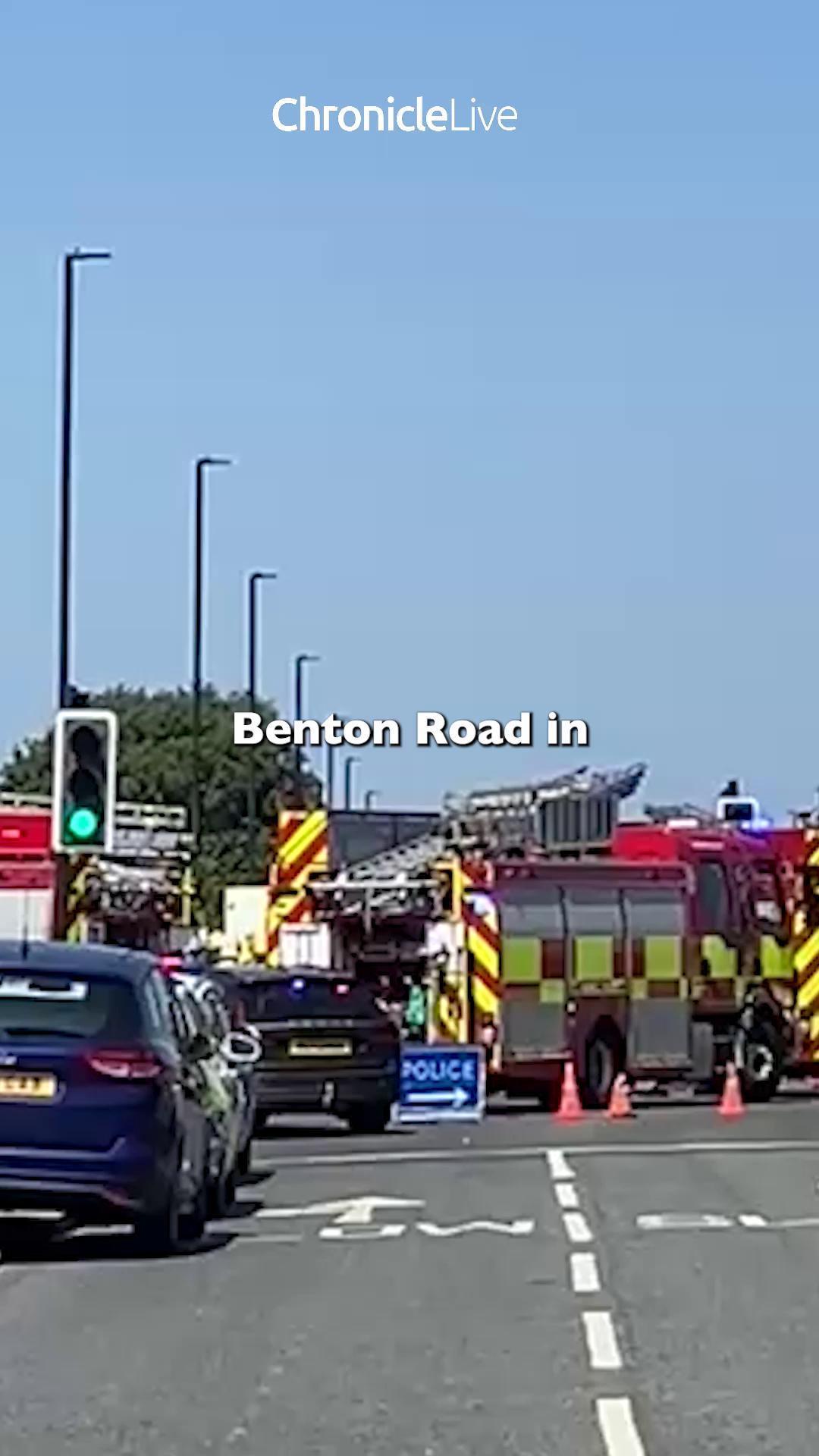 Benton Road closed due to two-vehicle crash | Newcastle Chronicle ...
