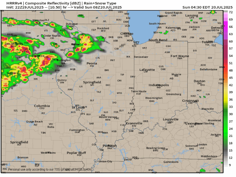 Rain and storms will return to Central Illinois tonight bringing heavy ...