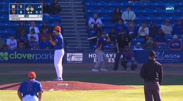 Lucas Spence 103.6 MPH RBI single to tie it in the 9th inning! #Astros ...
