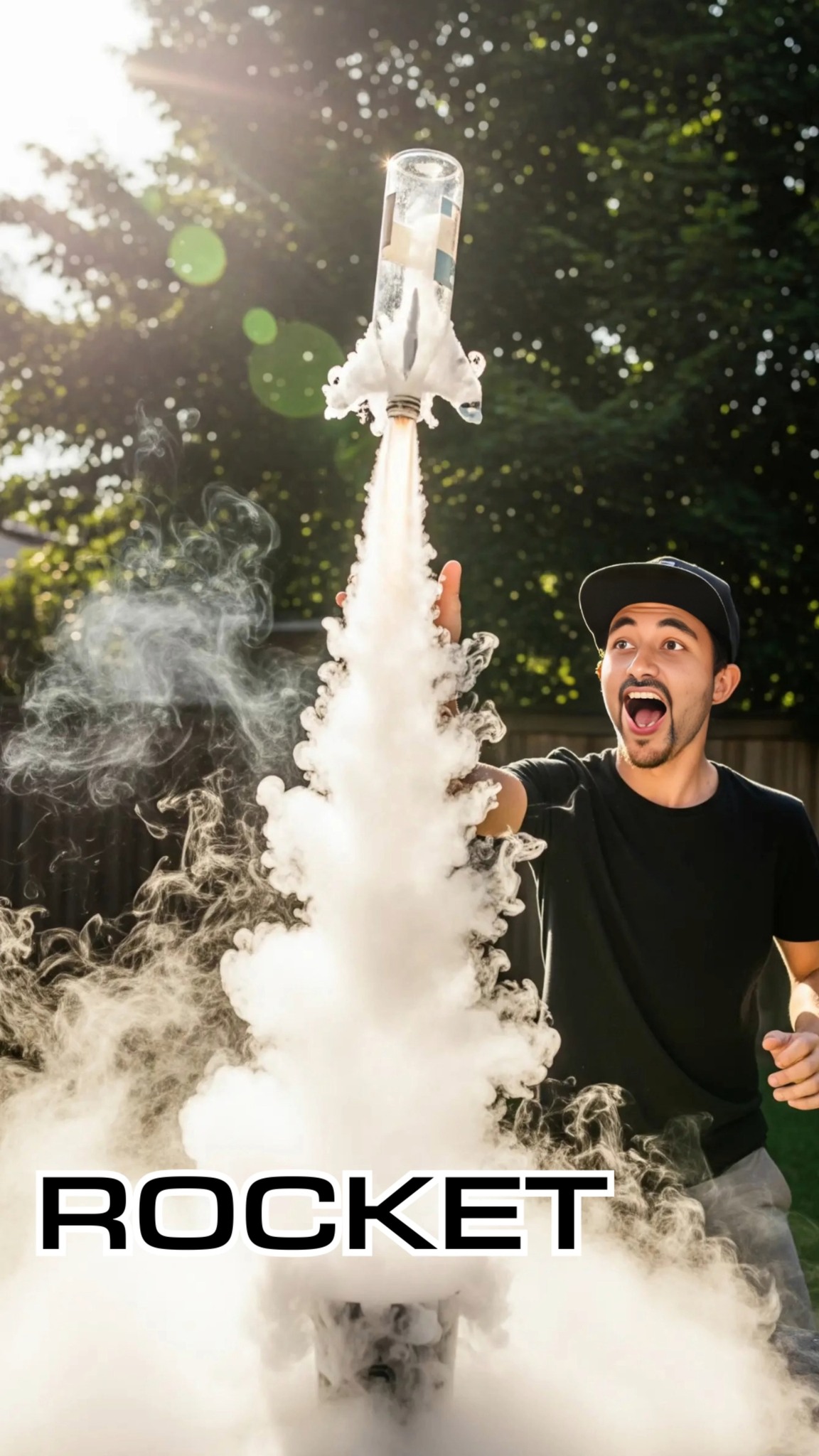 Dry Ice Rocket🚀 #trickstogo | Tricks To Go | Facebook