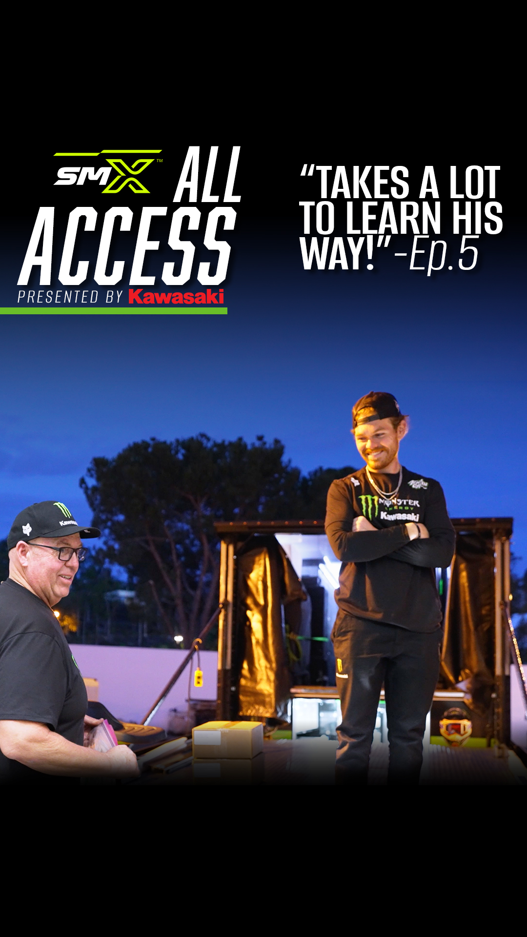 This week, go behind the scenes with veteran Kawasaki truck driver “Big ...