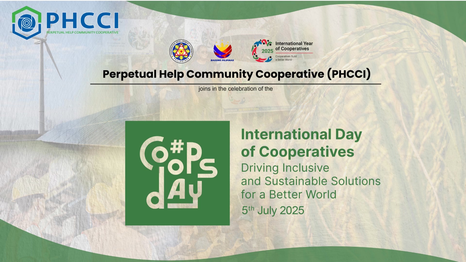 𝐏𝐇𝐂𝐂𝐈 𝐉𝐨𝐢𝐧𝐬 𝐭𝐡𝐞 𝐖𝐨𝐫𝐥𝐝 𝐢𝐧 𝐂𝐞𝐥𝐞𝐛𝐫𝐚𝐭𝐢𝐧𝐠 𝐈𝐧𝐭𝐞𝐫𝐧𝐚𝐭𝐢𝐨𝐧𝐚𝐥 𝐂𝐨𝐨𝐩𝐞𝐫𝐚𝐭𝐢𝐯𝐞 𝐃𝐚𝐲 ...