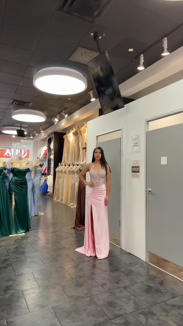👑Miss Lady Secrets 2026 showing off the new #PROM gorgeous collection. , Stop by any Lady Secrets store today!🩷✨, NEW Arrivals EVERYDAY 🔥, #brandambassadors #promseason #ladysecrets #promshopping