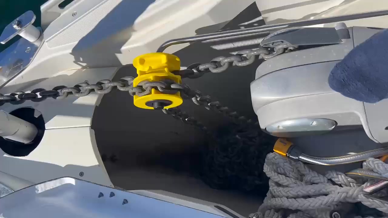 First test run after installation – chain management system working ...