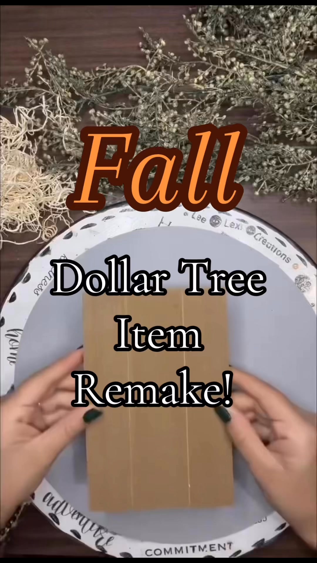 Dollar Tree surfaces make the best pumpkins! 🤎 I often see these ...
