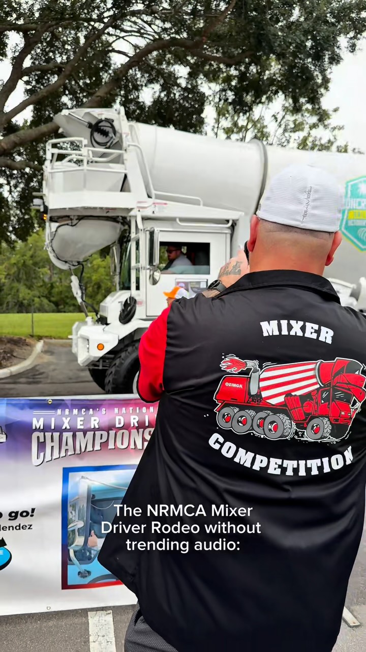 The sights and sounds of a mixer driver rodeo 🤠 #concretetruck # ...