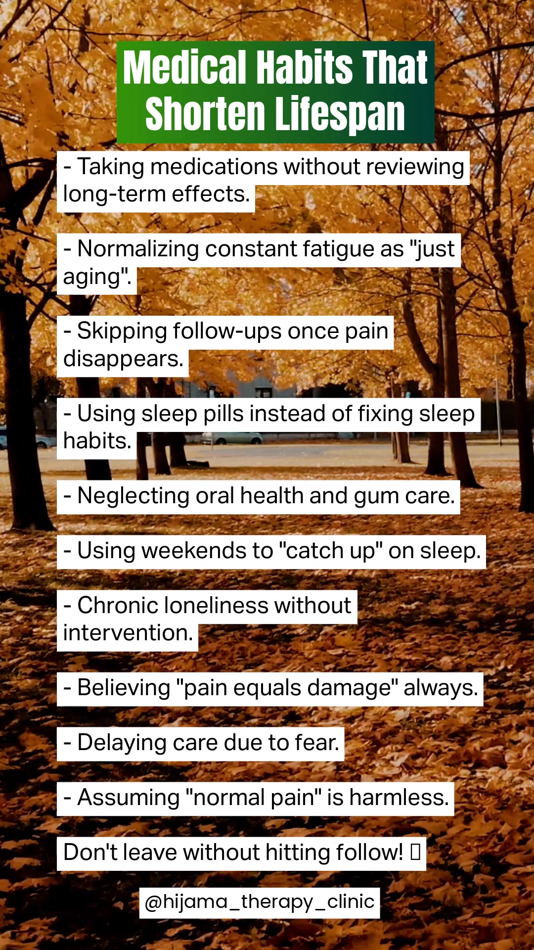 Watch out for these hidden health risks! ⚠️ These medical habits could ...