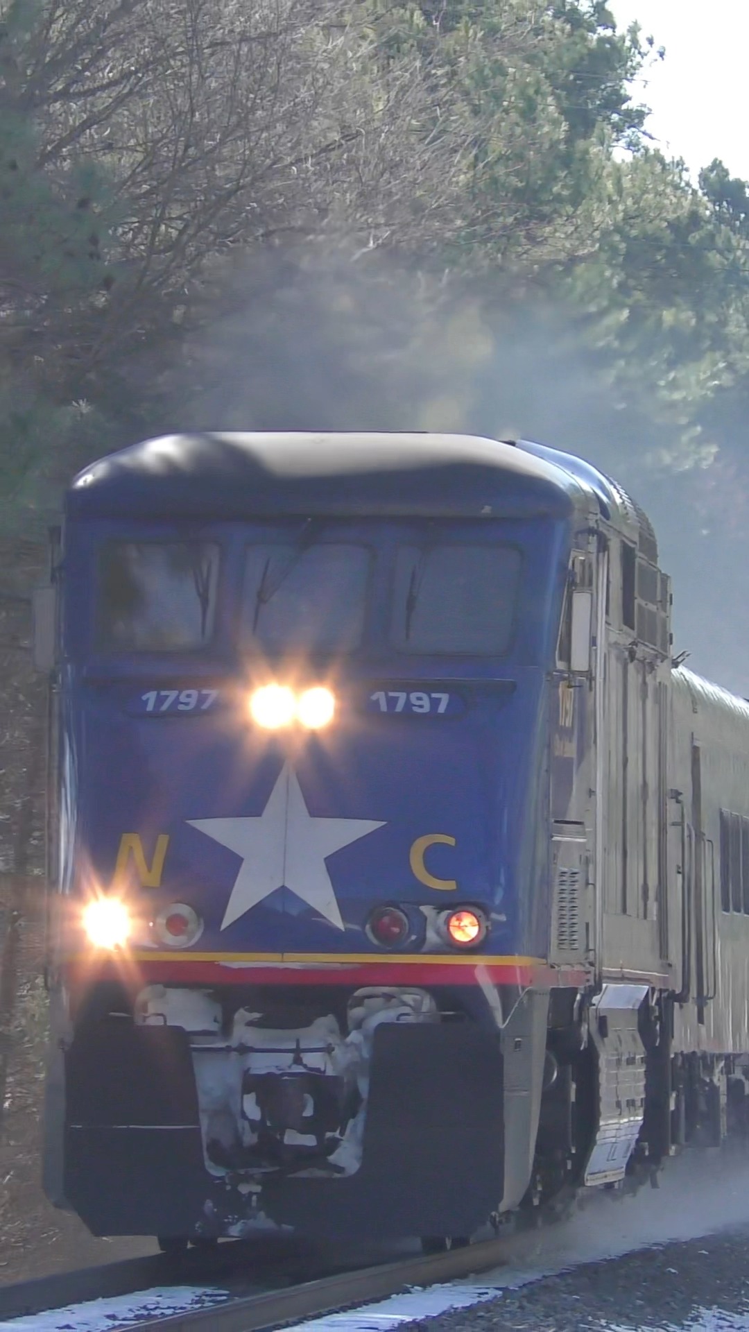Norfolk Southern Train 24X at Track Speed in Jamestown, NC # ...