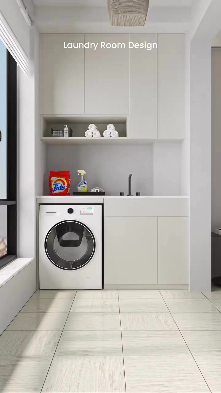 Elevating the washing machine makes daily chores easier and helps ...