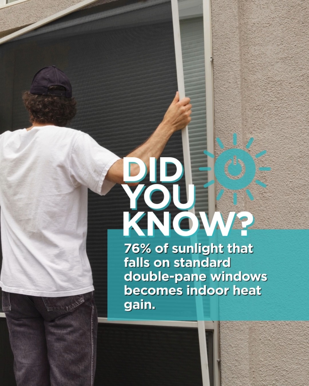 Feeling the summer heat? Solar screens can reduce solar heat gain, UV ...