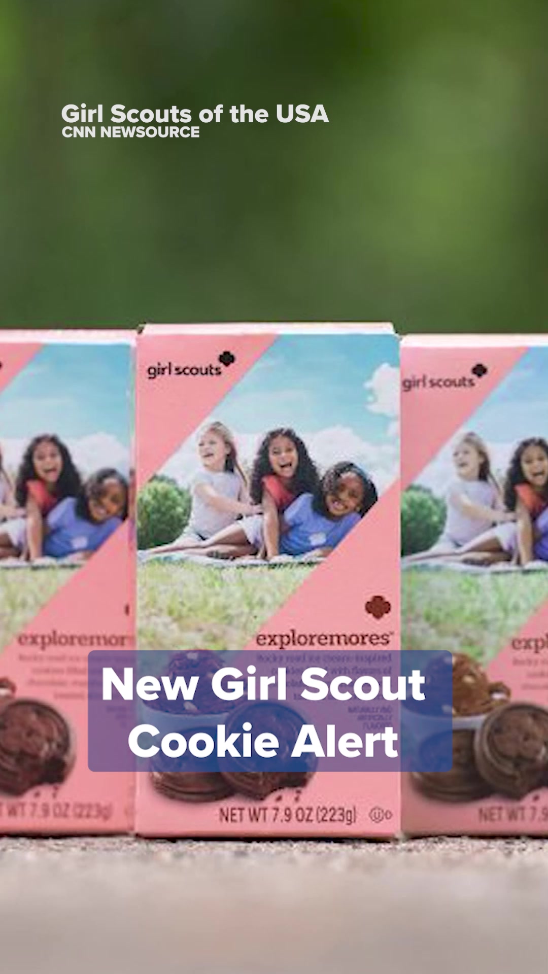 🚨NEW COOKIE ALERT🚨 The Girl Scouts just unveiled Exploremores — a rocky ...