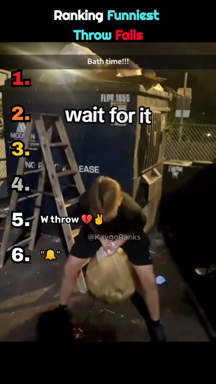 Ranking funniest throw fails #Ranking #funny #viral | Kaygo Ranks ...