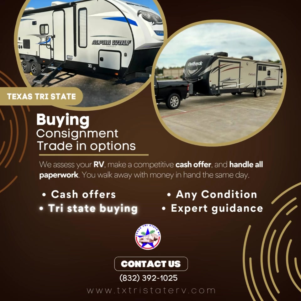 🚐💰 Sell Your RV the Easy Way! Texas Tri State RV offers cash offers ...