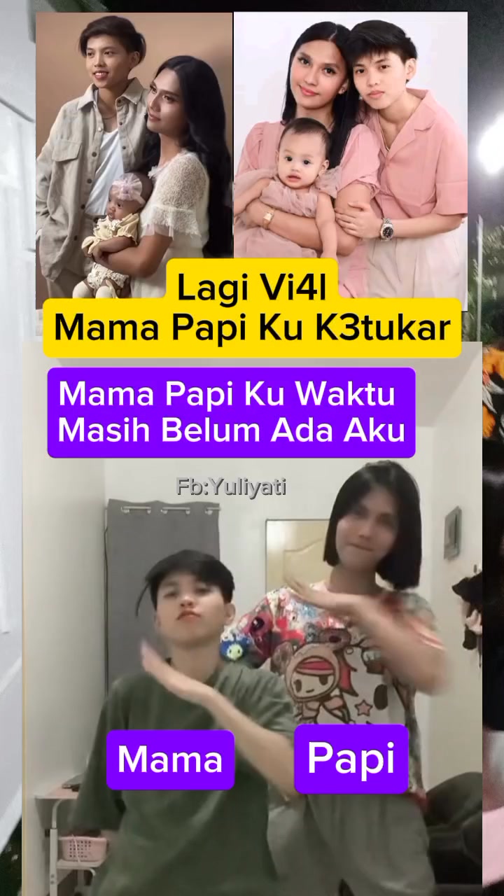 Papi Mama ku K3tuker🤭🤭 #Viral #trendding #reels #Foryoupage #kehidupan ...