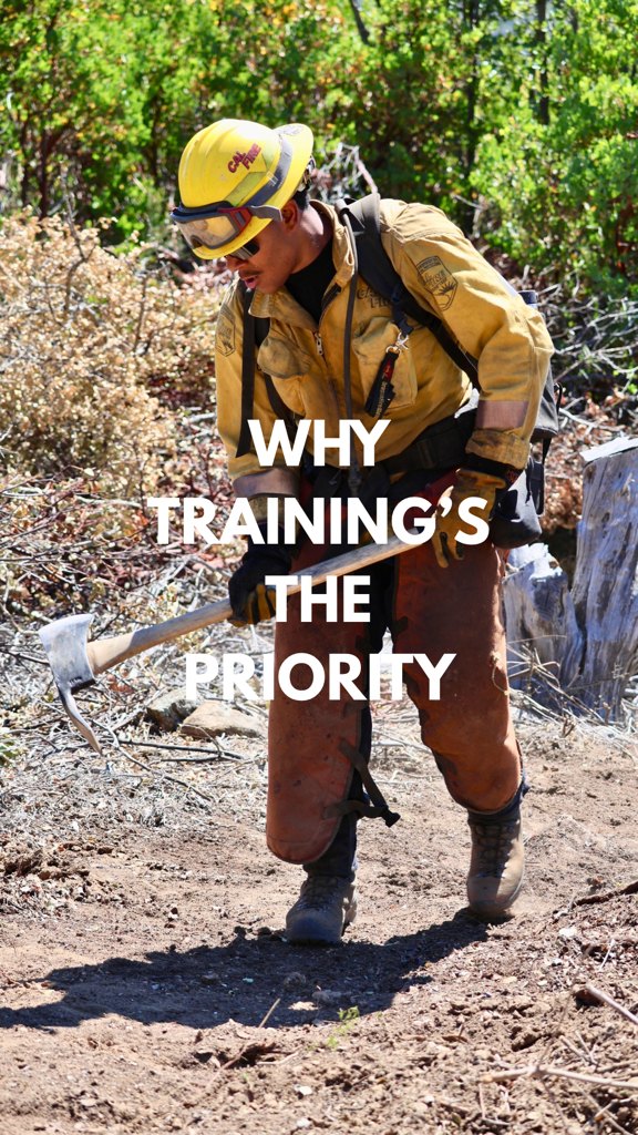 THE WHY 🚒 Training comes first because we want to be exceptional at ...