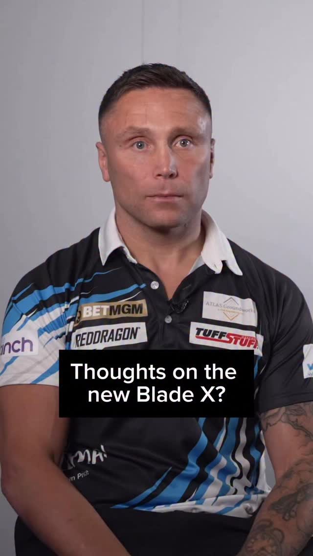 Gezzy shares his opinion on the new Blade X dartboard. 🎯 | Red Dragon ...