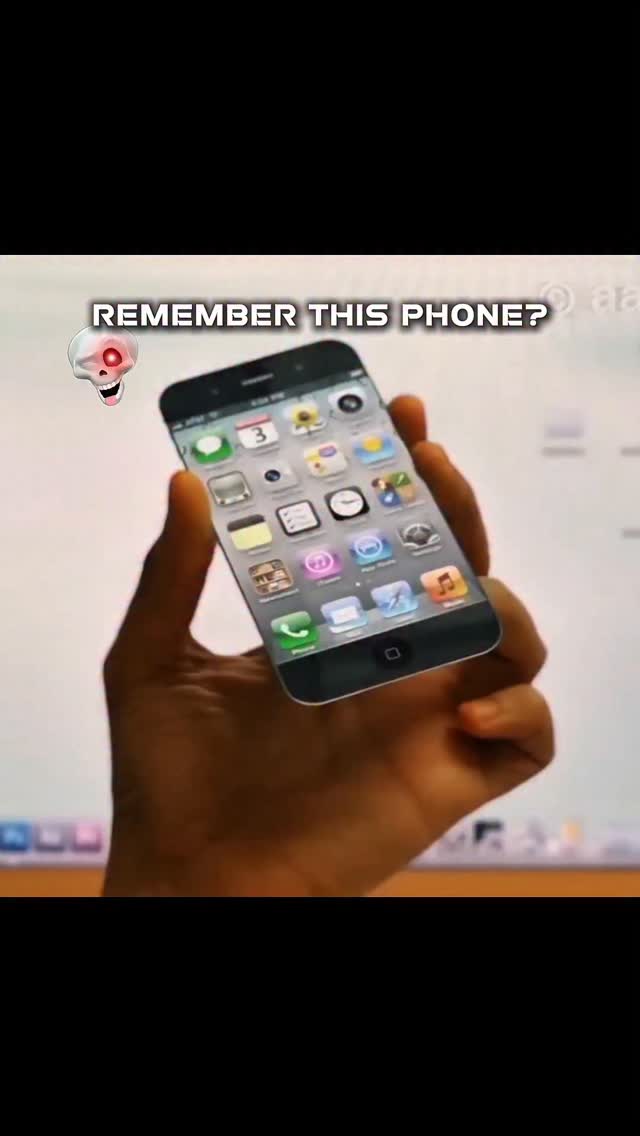 Apple concept phone ☠️ . #apple #iphone #smartphone #techlovers # ...