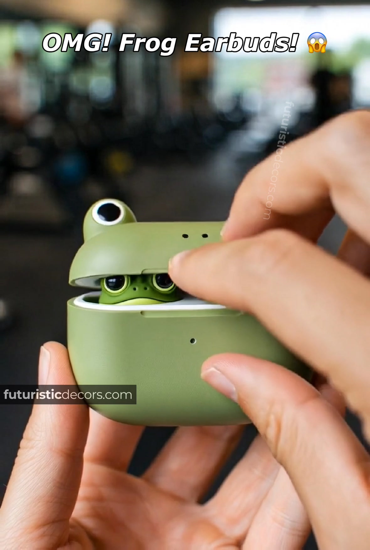 We tried out the Frog Earbuds! 🎧 It's safe to say they're the