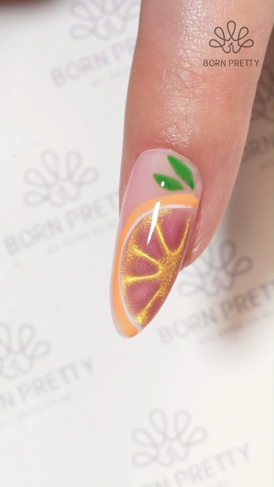 Juicy Orange Mag & Frost Caramelエバーネイル Nekogel - Juicy Fruit