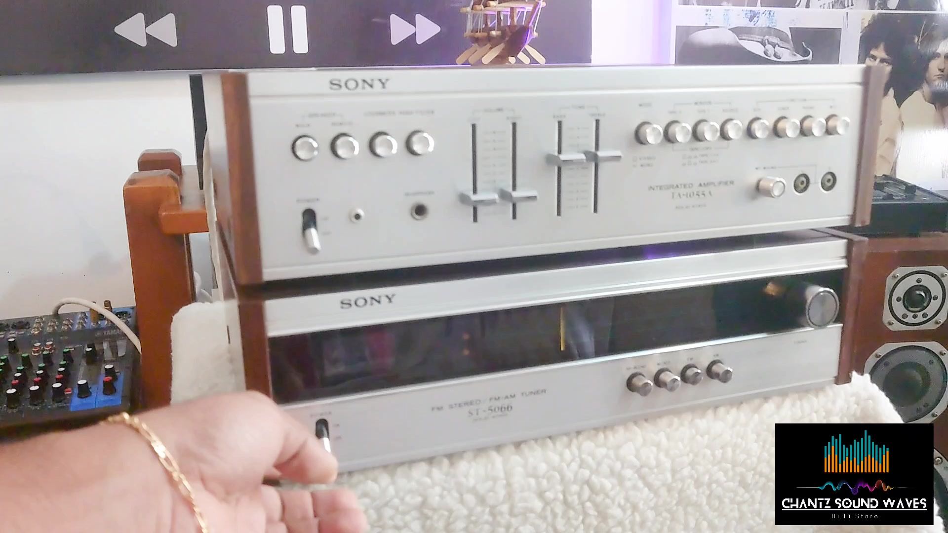 SONY Integrated Stereo Amplifier TA-22 (Made in Japan) | บ้านพรุ
