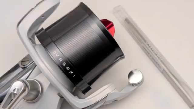 SHIMANO SUPER AERO TECHNIUM Mg 替スプール付き Conversion of Shimano super aero Technium MG using Yasaki