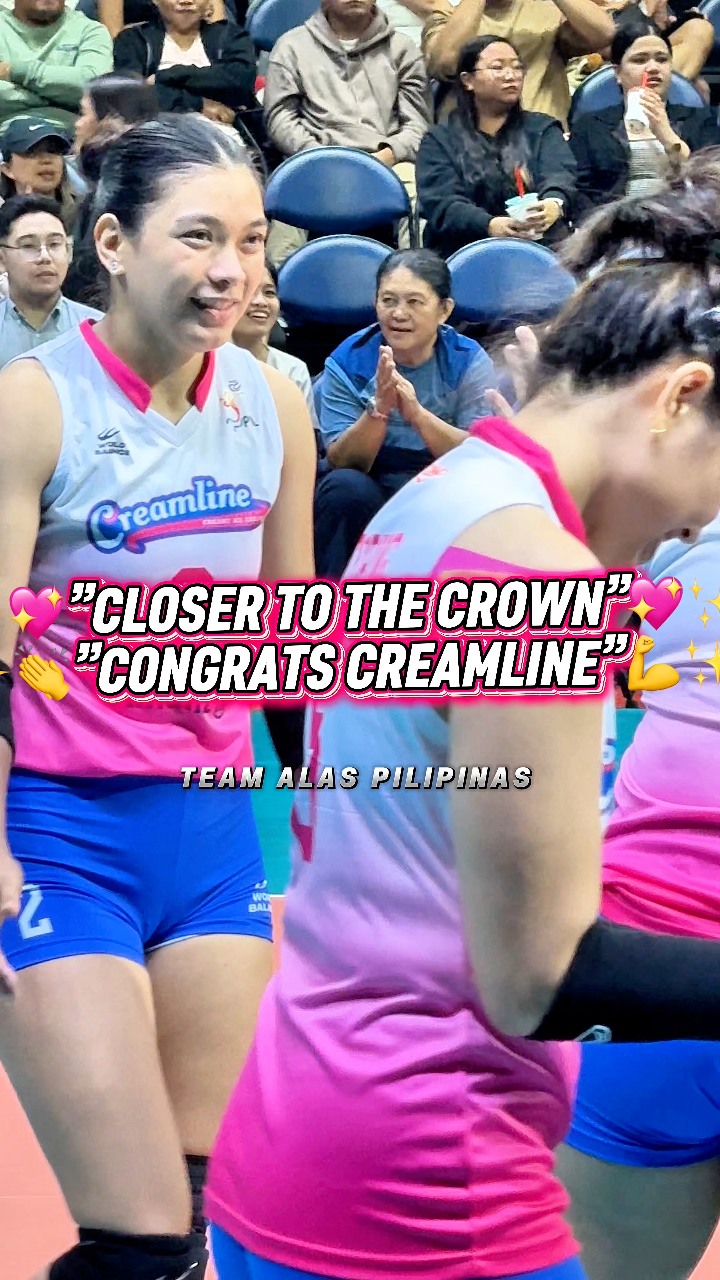 Yesss!! 💖 Let’s gooo Creamline Cool Smashers!! 🏐🔥 They’re absolutely ...
