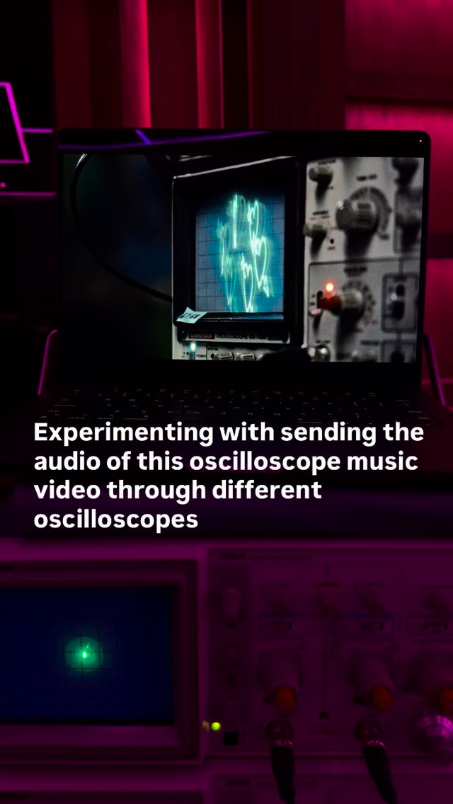 It wouldn’t make sense not to run a video of oscilloscopes through an ...