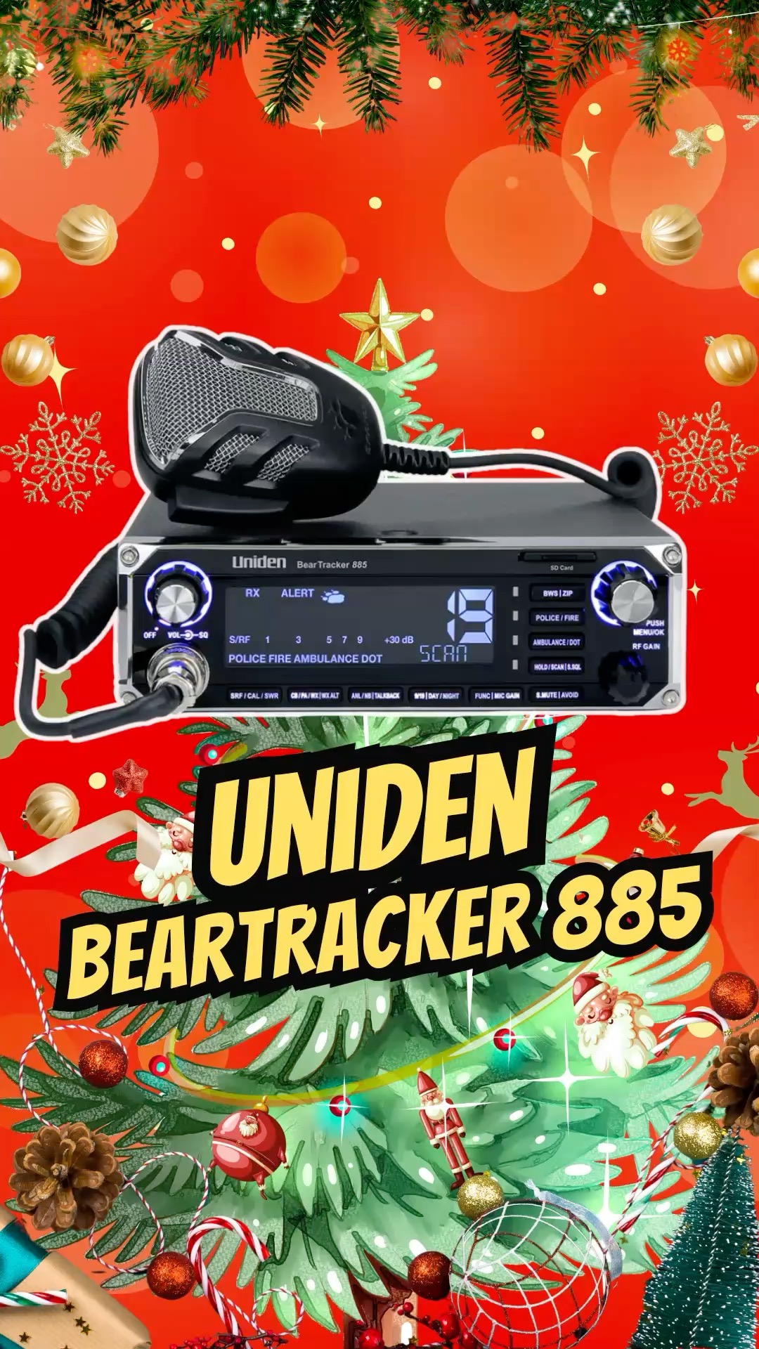 Uniden's CB / Scanner Radio Combo is a unique radio allowing you to ...