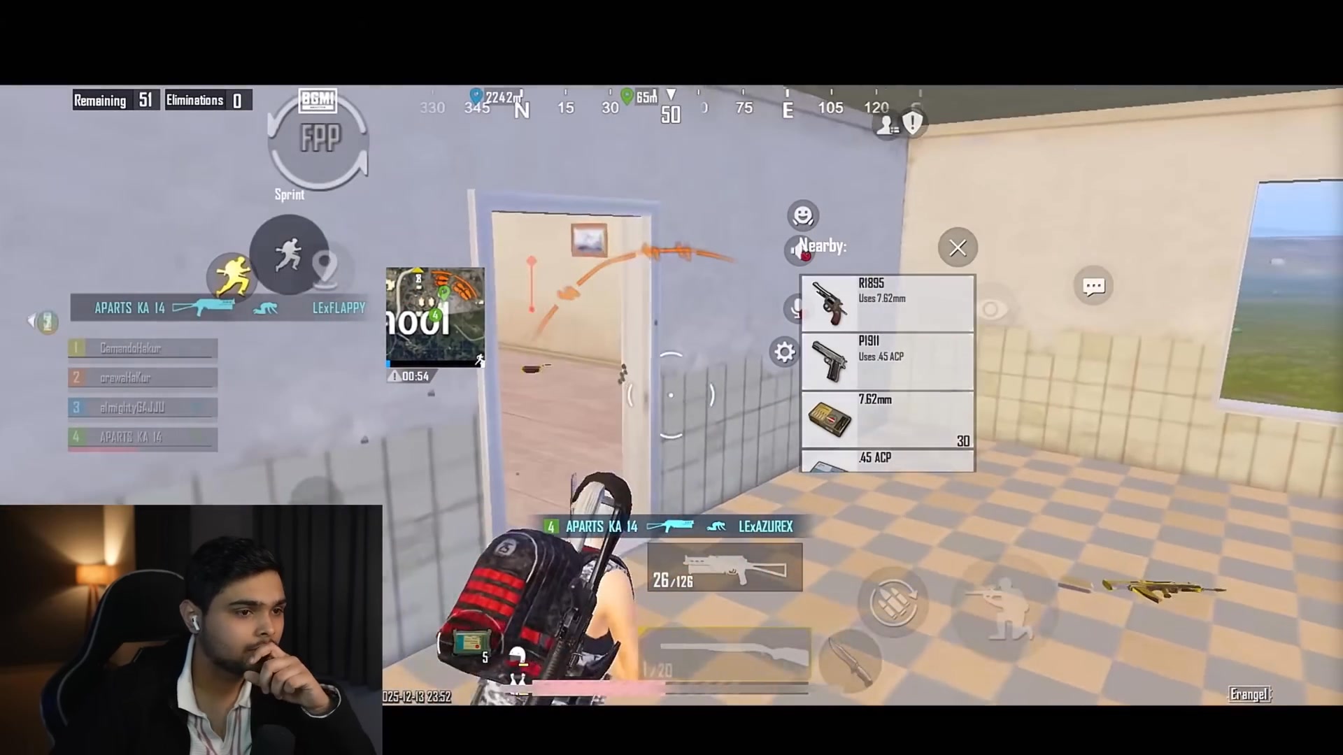 World Fastest Player in BGMI Shocked BIXI OP 🔥ROCKY Best 1v4 Clutches ...
