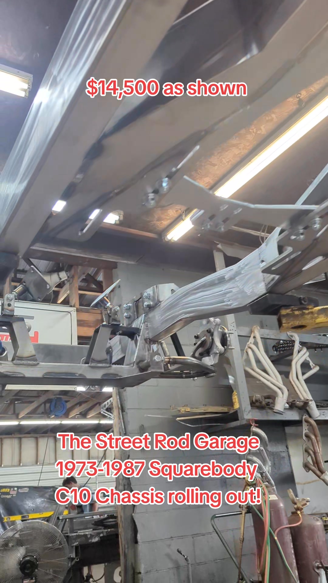 Another 1973-1987 C10 Squarebody Chassis at Street Rod Garage. Built ...