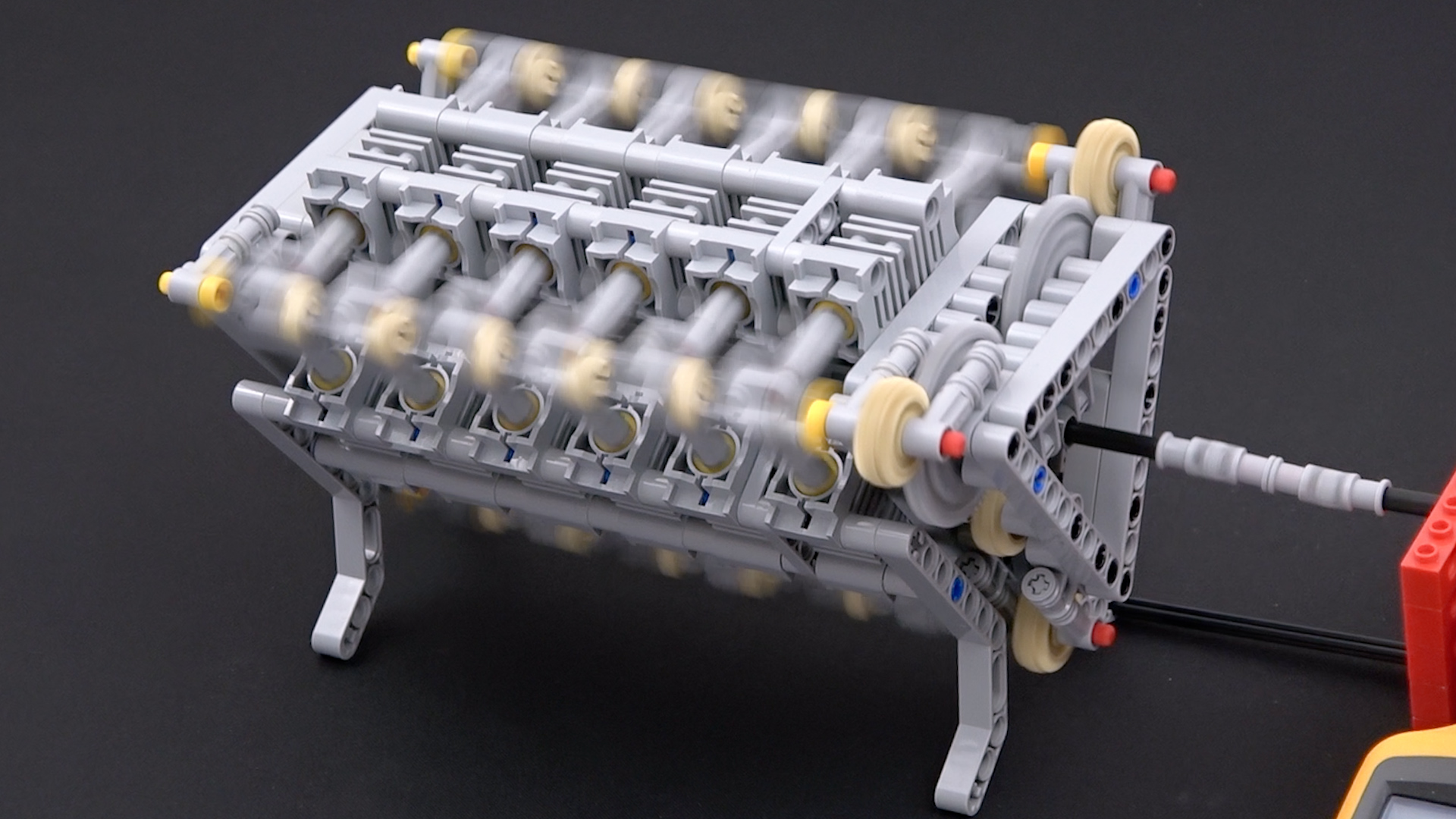 Build and test Lego engine models: W16, napier deltic, rotary, axial ...