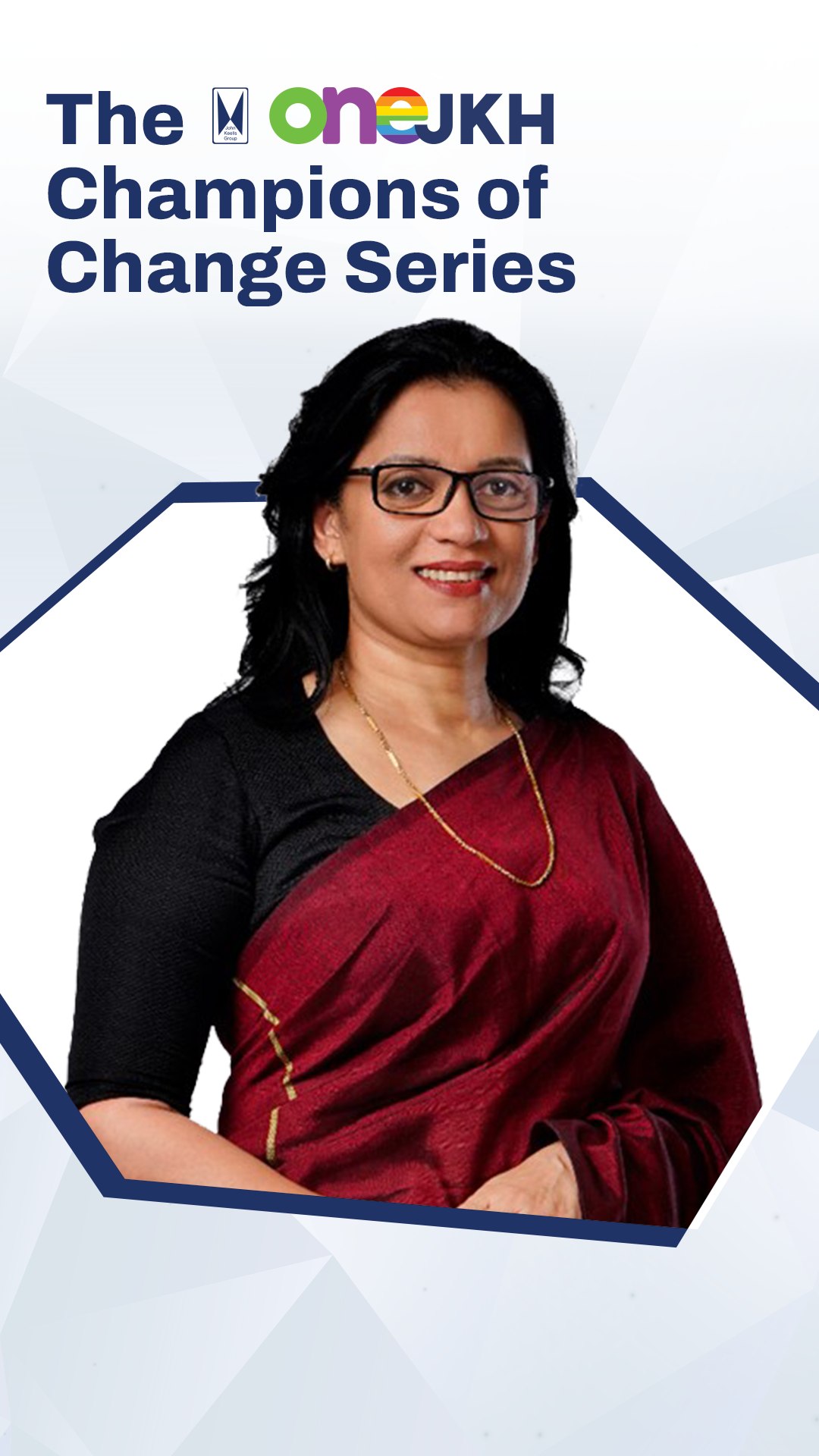 In episode 3 of our 'ONE JKH Champions of Change' series, Nelindra ...