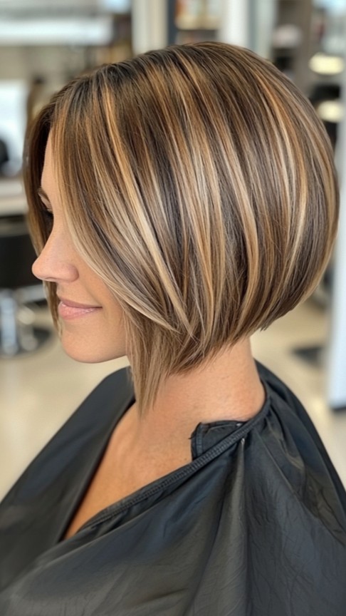 30 Fabulous Graduated Bob Styles for a Modern Look in 2025 💇‍♀️ Stacked ...