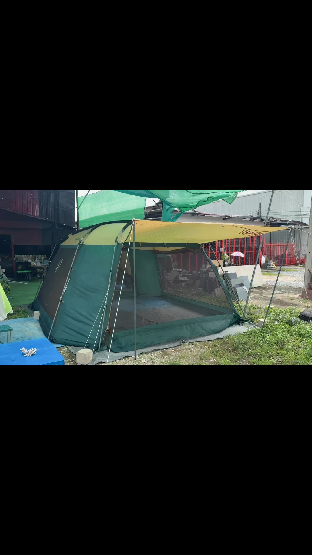 Coleman 3 pole screen tarp 1890.- | ของญี่ปุ่น มือ2 นครสวรรค์