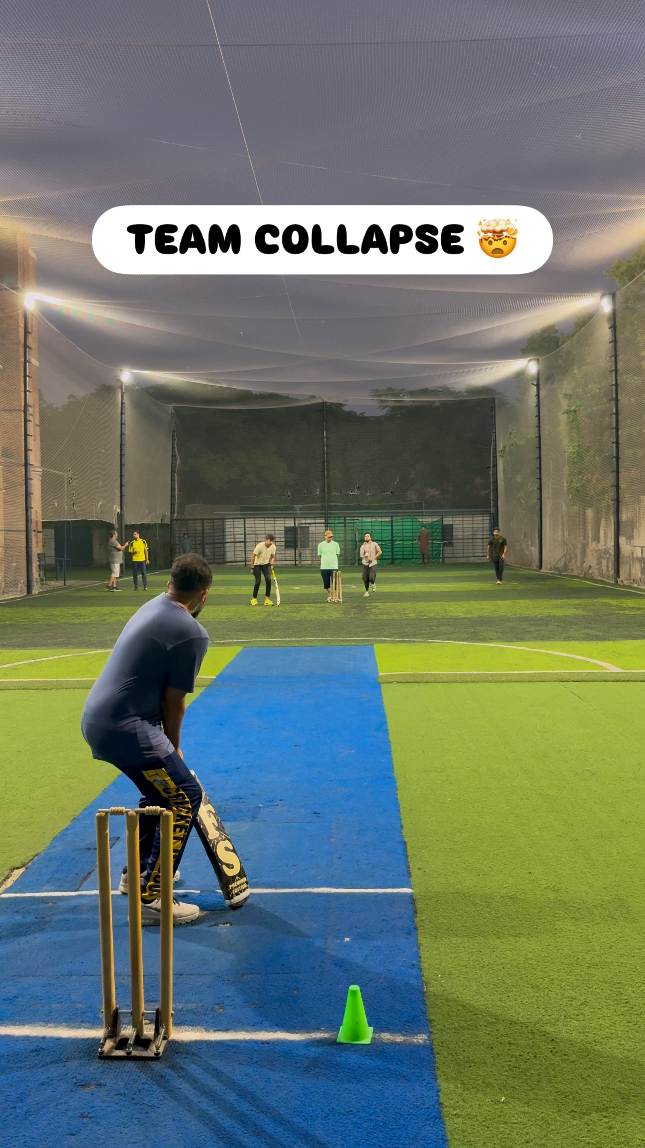 Cricket Batting Team Collapse 🤯 Bowling Revenge Wickets After Batsman ...