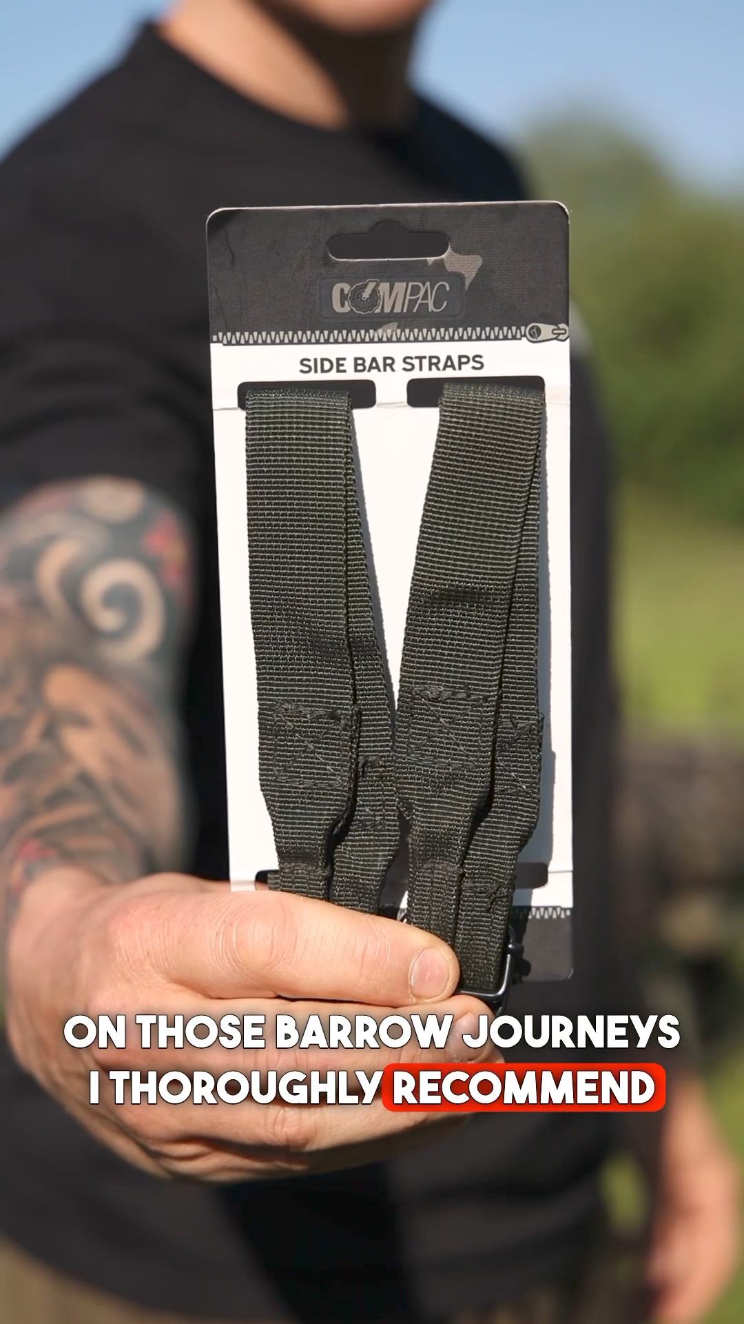 Prestige Carp Porter Barrow Straps – CPG004 – Replacement Utility Straps