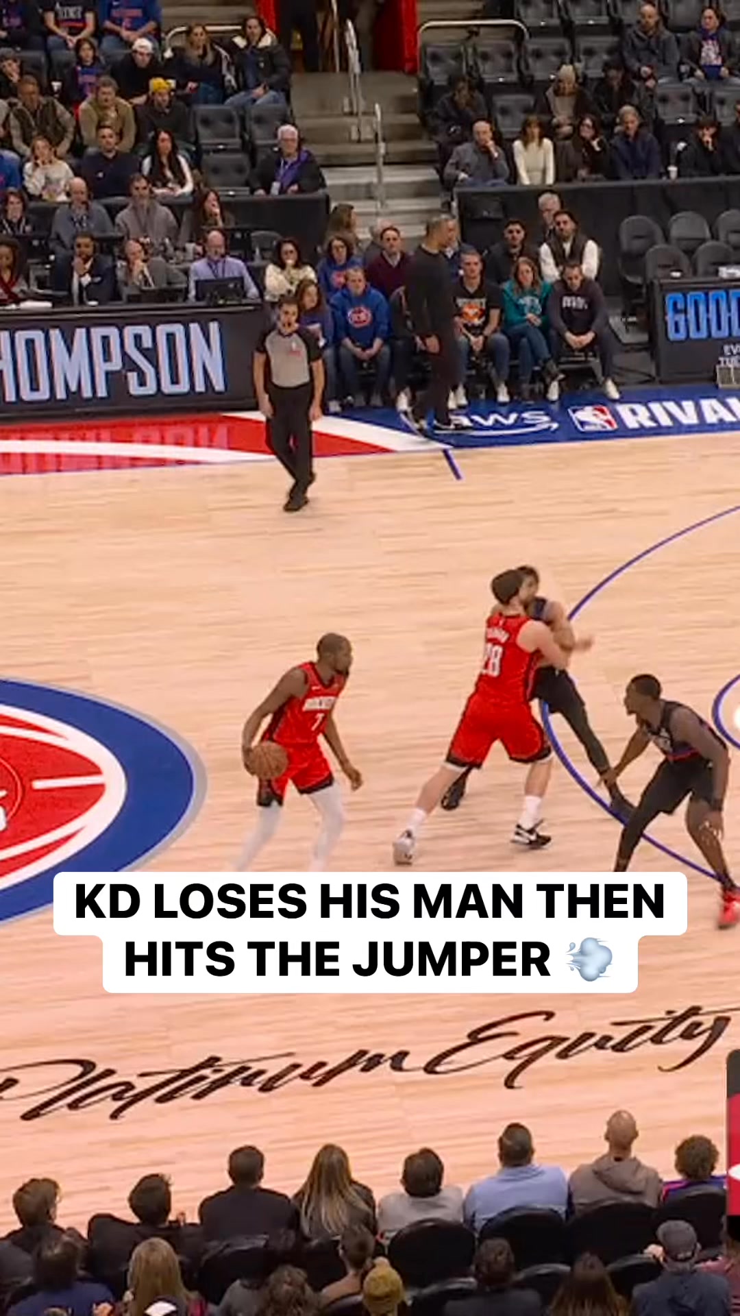 KD with the NASTY crossover and drills the jumper for 30 PTS! 🔥 AWS NBA ...