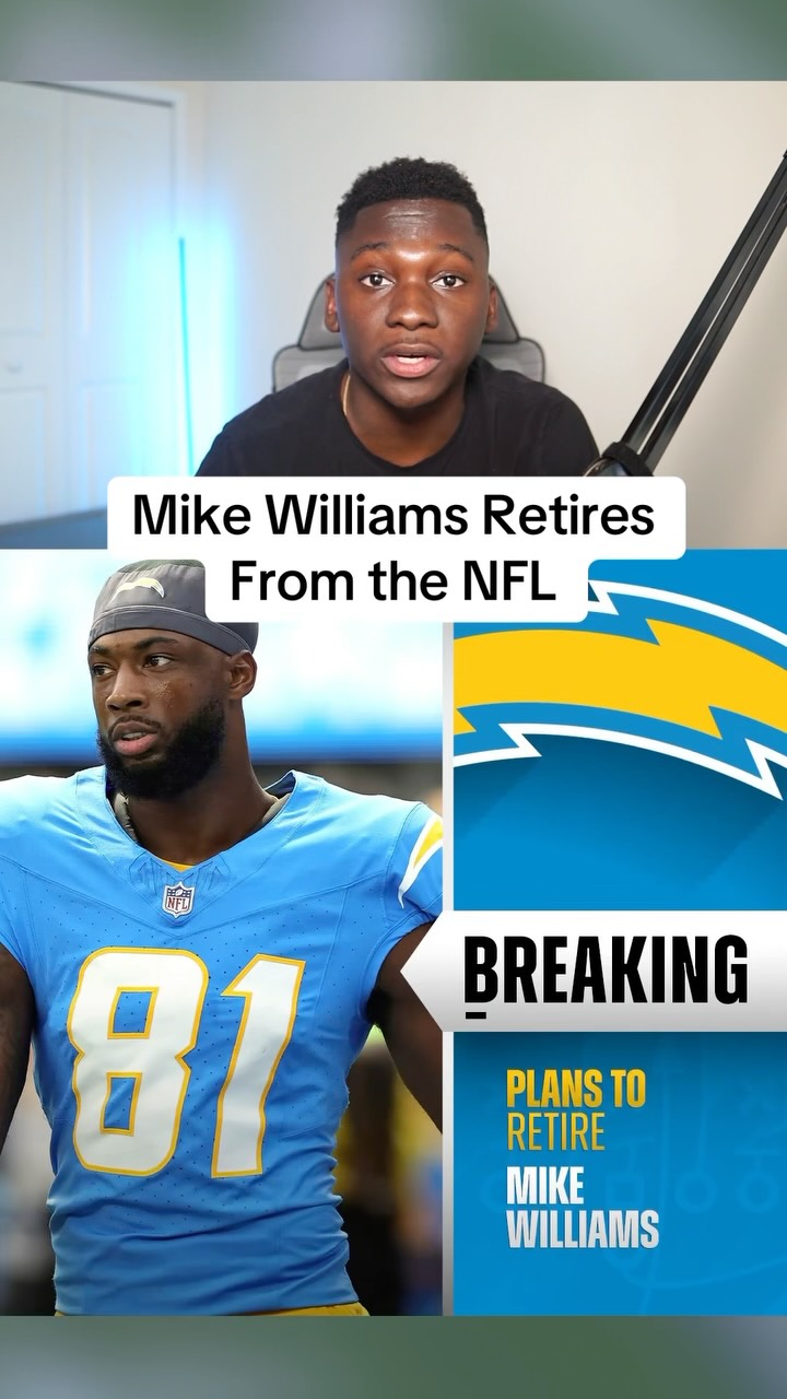 Mike Williams Retires After Signing With Chargers #nfl #nflnews # ...