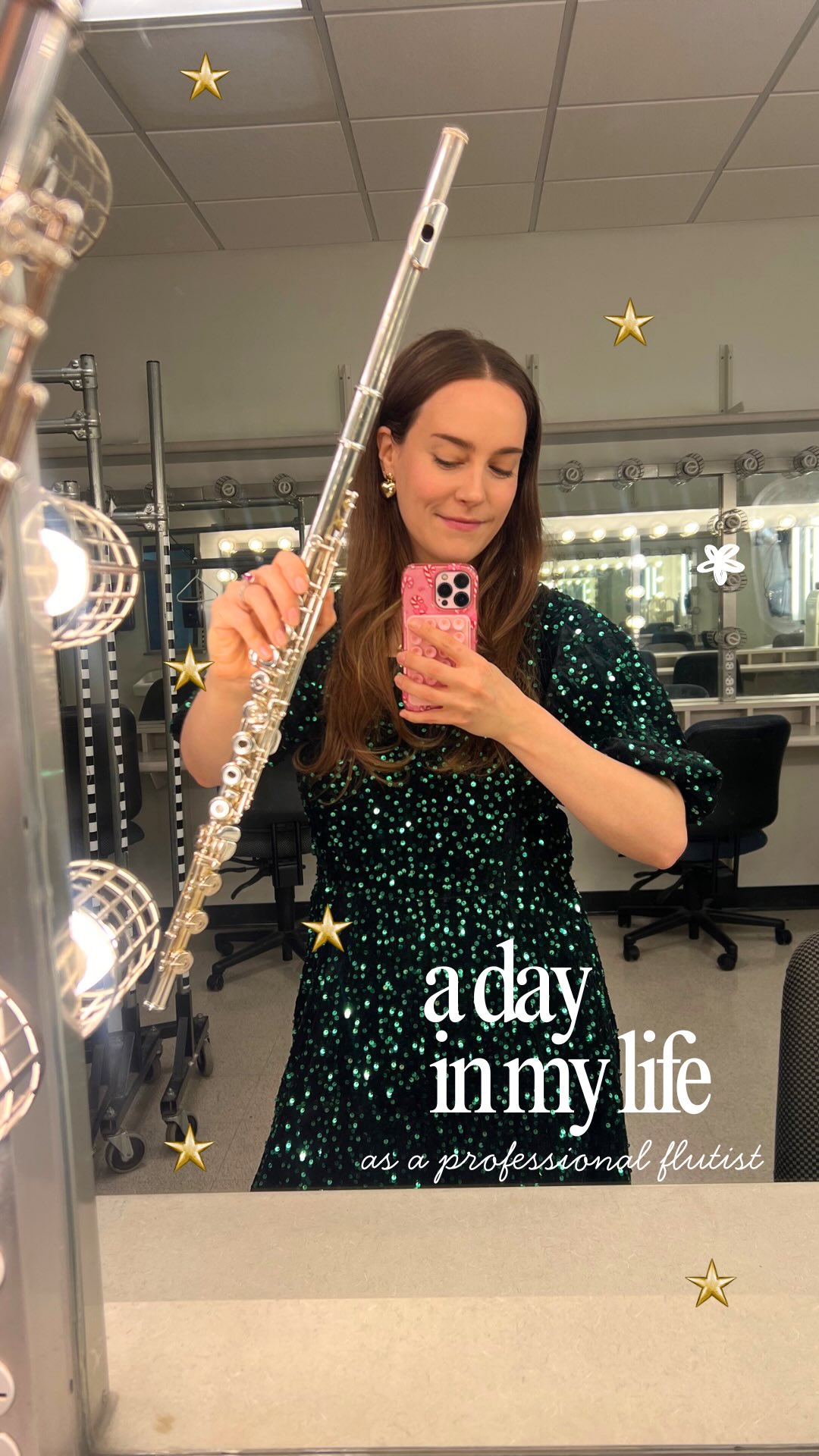 A day in my life as a flute player 🪈 holiday concert edition 🎄 So much ...