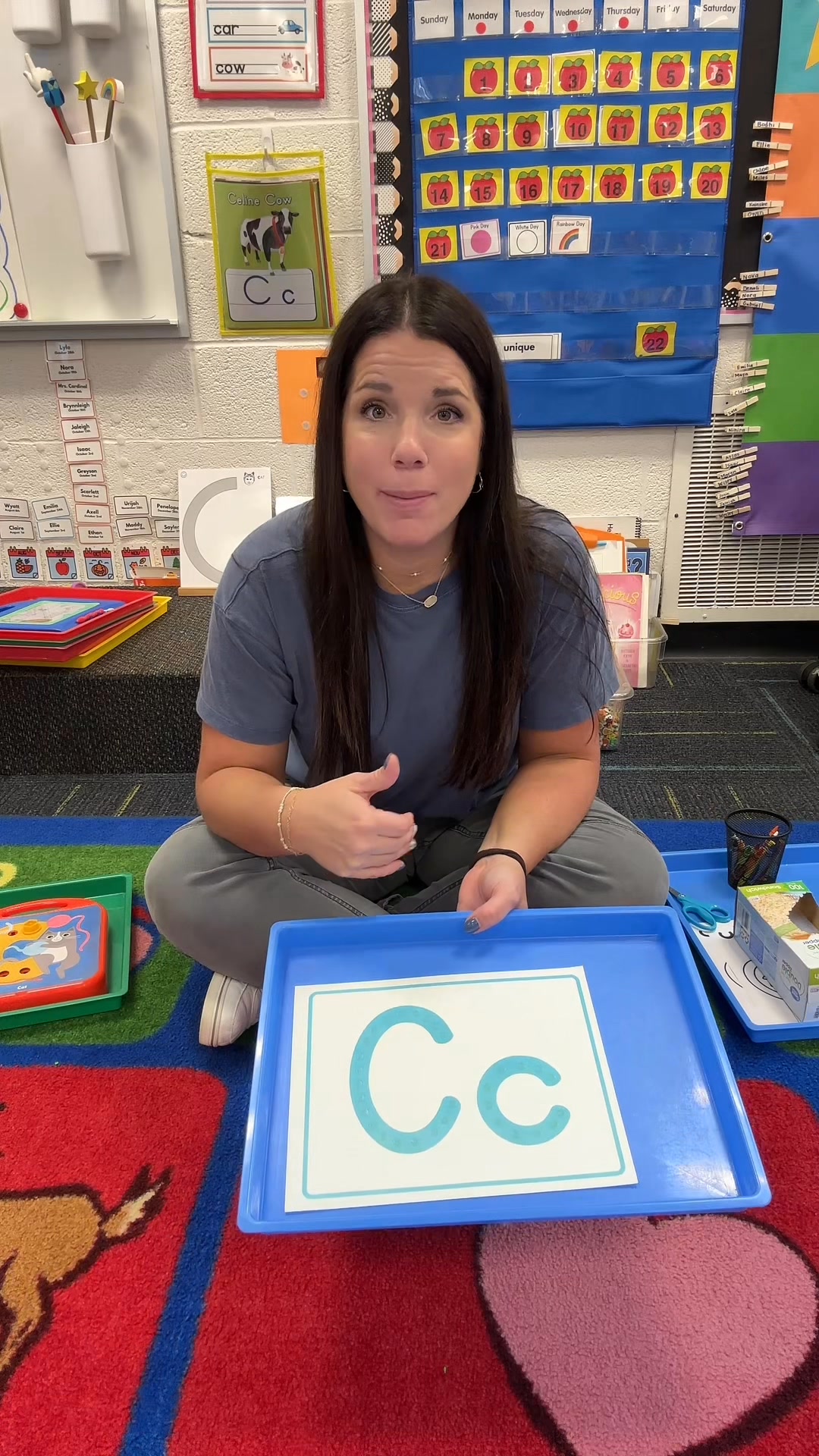 Here’s how I explicitly teach our letter of the week 🔤 First, I ...