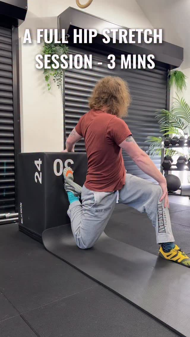 A nice combo of extension, flexion, internal and external rotation # ...