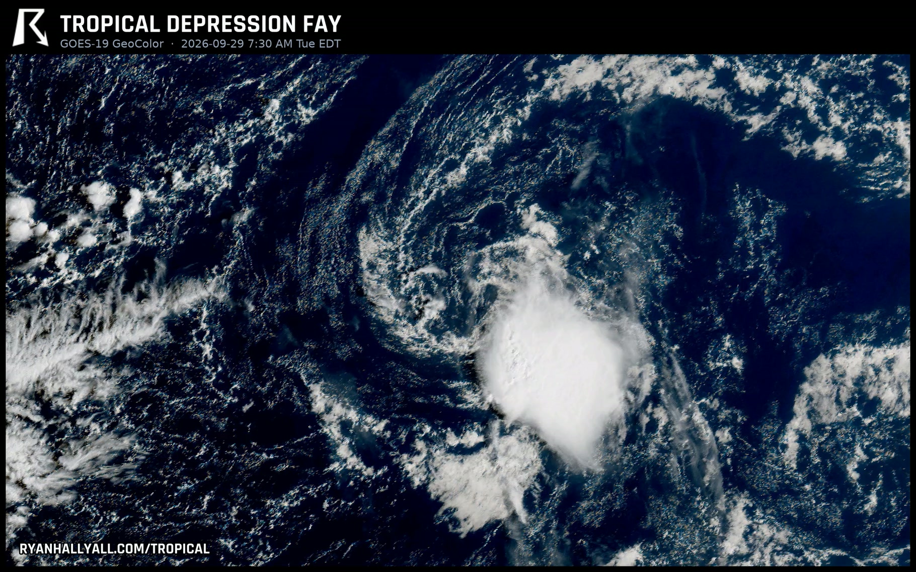 NHC dropped Advisory 38 and officially knocked Fay down from