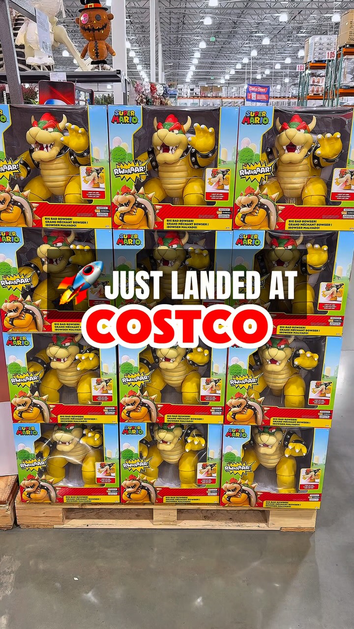 Costco now carries a massive Big Bad Bowser figure for $69.99