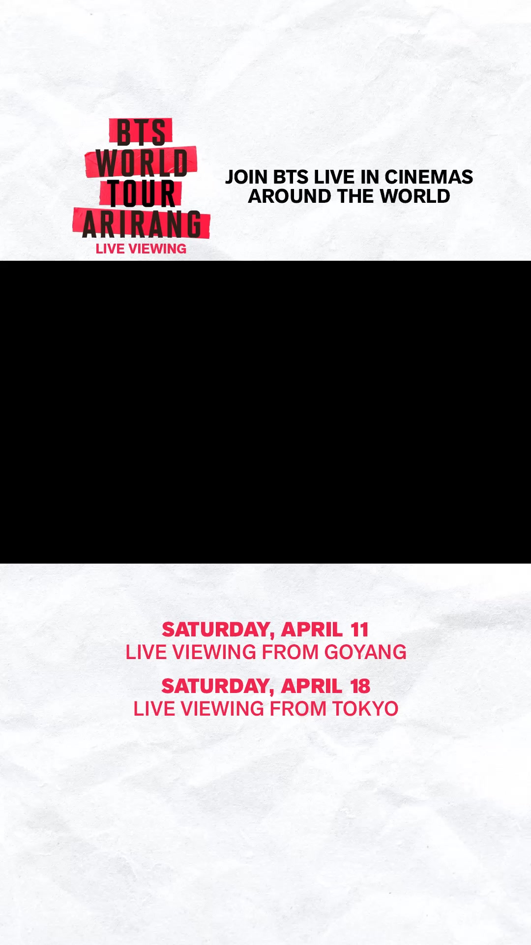 BTS WORLD TOUR 'ARIRANG' LIVE VIEWING | BTS (방탄소년단)