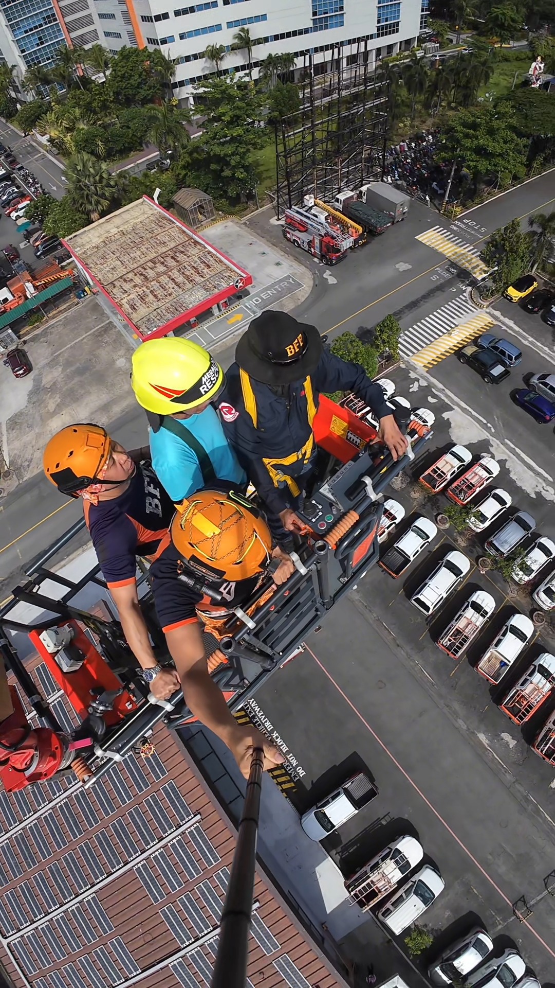 Ladder Operation #fypviralシ #firestation #bfppasigcity #meralcorescue # ...