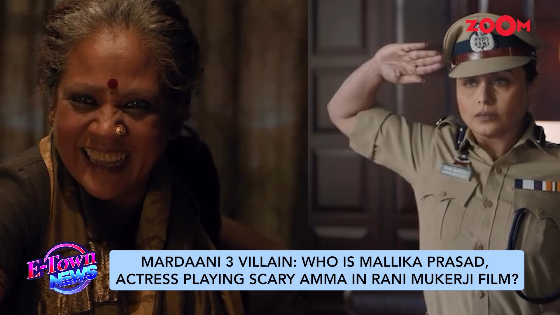 Mardaani 3 introduces Mallika Prasad as the formidable new antagonist ...