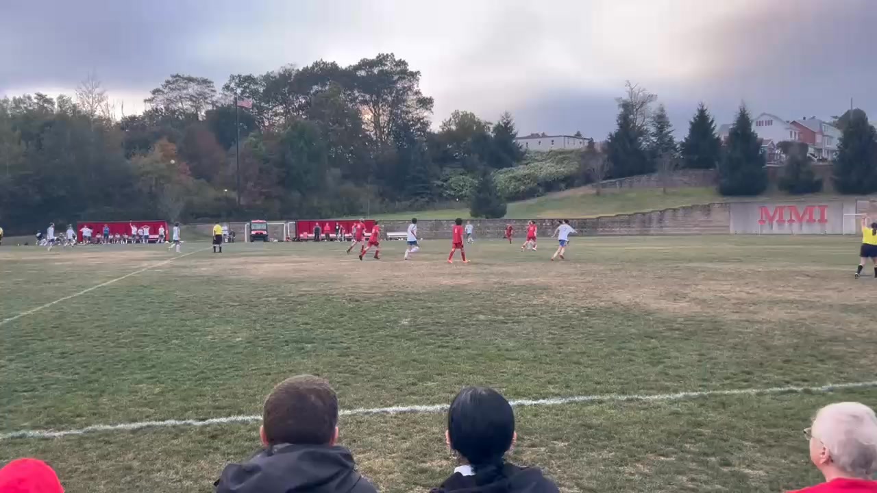 The Preppers Derek Radzwich '28 scores against Hanover with the assist ...