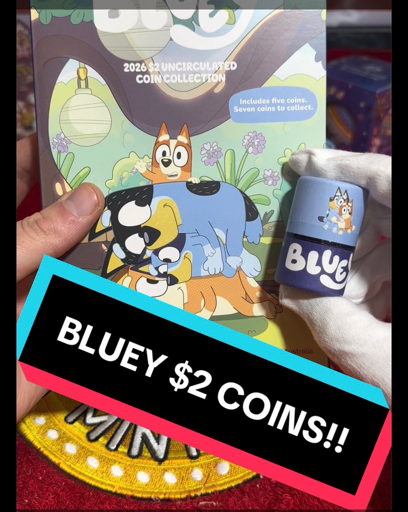Bluey coins are back! A brand-new coin collection will be