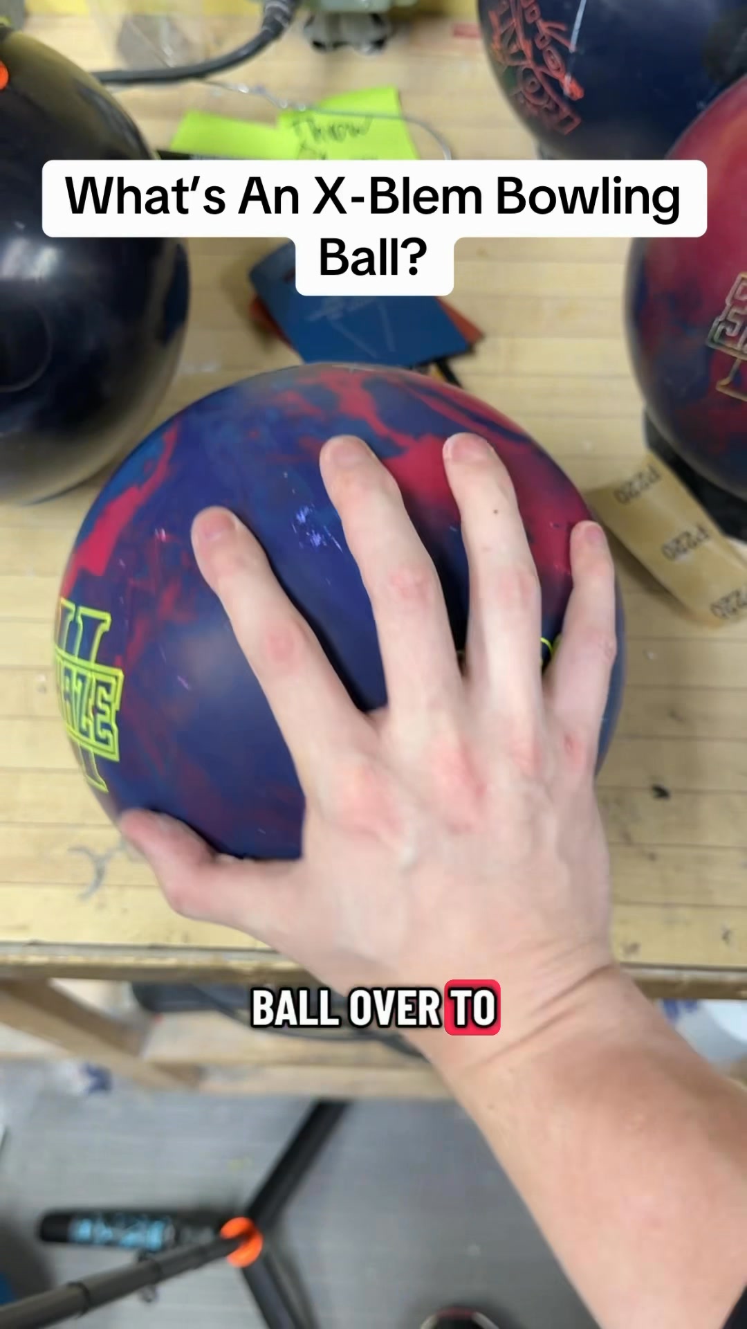 What's an X-Blem bowling ball? Here's everything you need to know