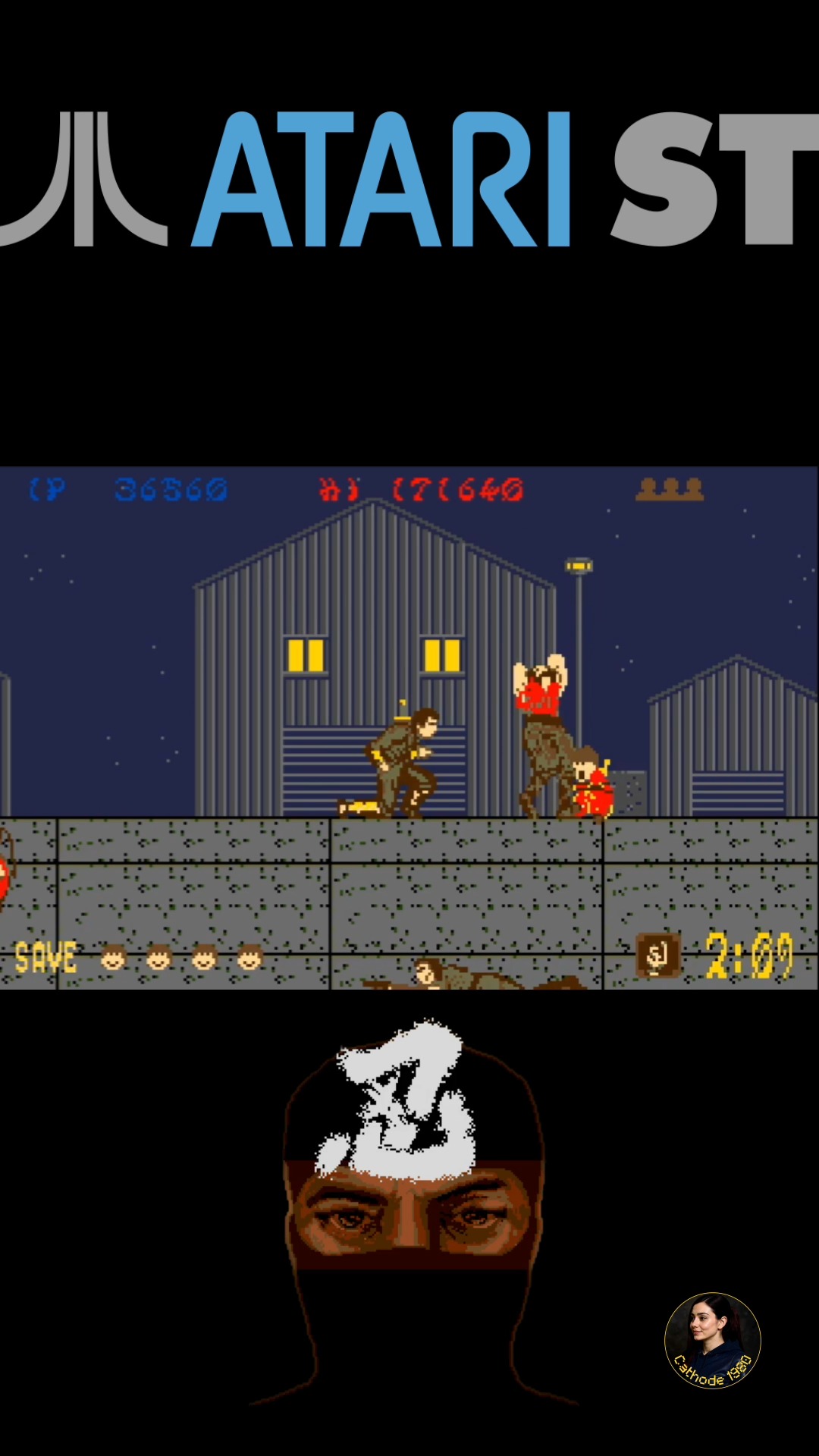 Shinobi (Arcade, 1987) in 4K 🥷